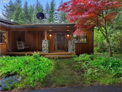 Private Mountain Retreat on 1.15 Acres in Welches Bordering Mt on The Resort at the Mountain in Oregon - for sale on GolfHomes.com, golf home, golf lot