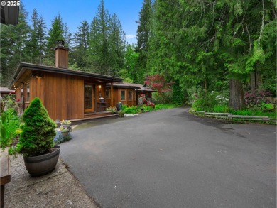 Private Mountain Retreat on 1.15 Acres in Welches Bordering Mt on The Resort at the Mountain in Oregon - for sale on GolfHomes.com, golf home, golf lot