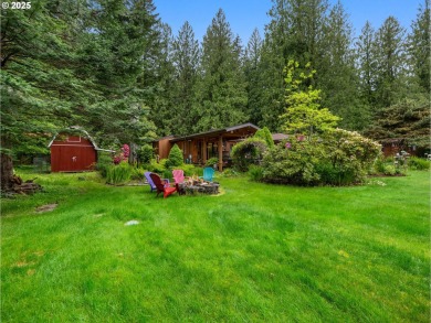 Private Mountain Retreat on 1.15 Acres in Welches Bordering Mt on The Resort at the Mountain in Oregon - for sale on GolfHomes.com, golf home, golf lot