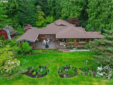 Private Mountain Retreat on 1.15 Acres in Welches Bordering Mt on The Resort at the Mountain in Oregon - for sale on GolfHomes.com, golf home, golf lot