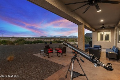 Discover serene living in this recently built 2022 home nestled on Wickenburg Country Club in Arizona - for sale on GolfHomes.com, golf home, golf lot