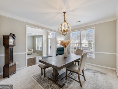 New Year New Home. This beautifully appointed family home on Hamilton Mill Golf Club in Georgia - for sale on GolfHomes.com, golf home, golf lot