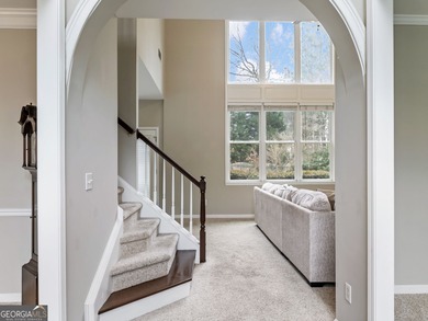 New Year New Home. This beautifully appointed family home on Hamilton Mill Golf Club in Georgia - for sale on GolfHomes.com, golf home, golf lot