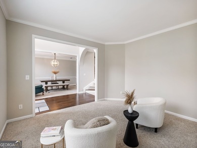 New Year New Home. This beautifully appointed family home on Hamilton Mill Golf Club in Georgia - for sale on GolfHomes.com, golf home, golf lot