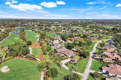 Set across two private, meticulously landscaped lots inside the on Fiddlesticks Country Club in Florida - for sale on GolfHomes.com, golf home, golf lot
