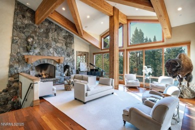 Magnificent Old-World Mountain Lodge nestled on a one-of-a-kind on Incline Village Golf Course in Nevada - for sale on GolfHomes.com, golf home, golf lot