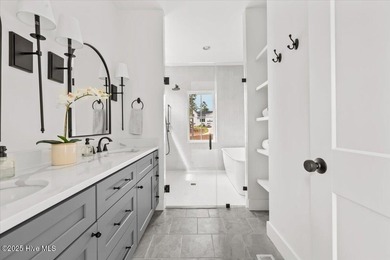 This dreamy new house, built by Druther Homes, has everything on Beacon Ridge Golf and Country Club in North Carolina - for sale on GolfHomes.com, golf home, golf lot