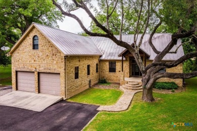 Welcome home to 302 Guadalupe River Drive, a custom waterfront on Golf Club of Seguin in Texas - for sale on GolfHomes.com, golf home, golf lot