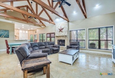 Welcome home to 302 Guadalupe River Drive, a custom waterfront on Golf Club of Seguin in Texas - for sale on GolfHomes.com, golf home, golf lot