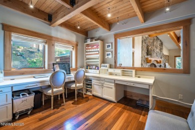 Magnificent Old-World Mountain Lodge nestled on a one-of-a-kind on Incline Village Golf Course in Nevada - for sale on GolfHomes.com, golf home, golf lot