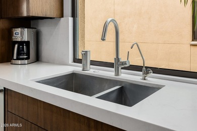 Experience elevated resort-style living in this stylishly on Arizona Biltmore Golf and Country Club in Arizona - for sale on GolfHomes.com, golf home, golf lot