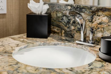 Experience elevated resort-style living in this stylishly on Arizona Biltmore Golf and Country Club in Arizona - for sale on GolfHomes.com, golf home, golf lot