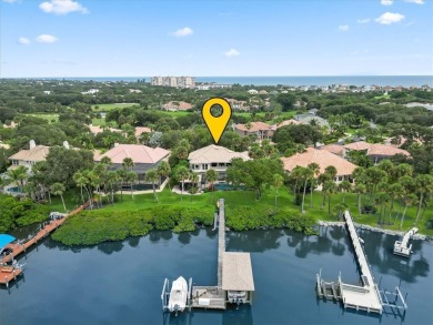 Welcome to your perfect coastal escape! This 5 bd/4.5 bth on Aquarina Beach and Country Club in Florida - for sale on GolfHomes.com, golf home, golf lot