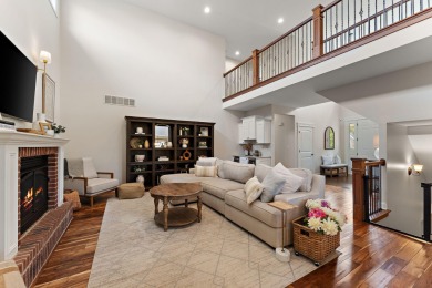 This stunning Colonial Revival home with Georgian influence on Sand Creek Golf and Country Club  in Indiana - for sale on GolfHomes.com, golf home, golf lot