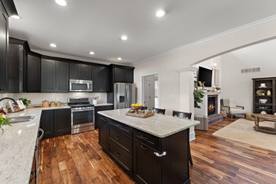 This stunning Colonial Revival home with Georgian influence on Sand Creek Golf and Country Club  in Indiana - for sale on GolfHomes.com, golf home, golf lot