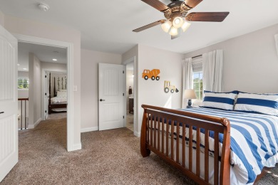 This stunning Colonial Revival home with Georgian influence on Sand Creek Golf and Country Club  in Indiana - for sale on GolfHomes.com, golf home, golf lot