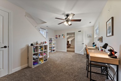 This stunning Colonial Revival home with Georgian influence on Sand Creek Golf and Country Club  in Indiana - for sale on GolfHomes.com, golf home, golf lot