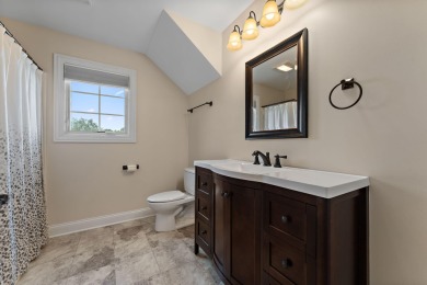 This stunning Colonial Revival home with Georgian influence on Sand Creek Golf and Country Club  in Indiana - for sale on GolfHomes.com, golf home, golf lot