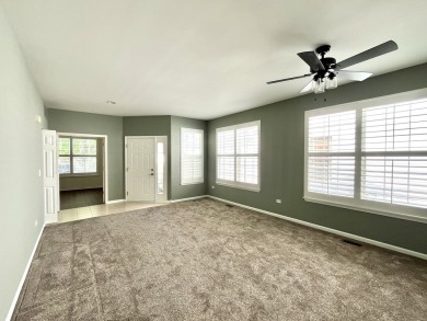 Welcome to maintenance-free living in the active 55+ subdivision on Carillon Lakes 3 Hole Course in Illinois - for sale on GolfHomes.com, golf home, golf lot