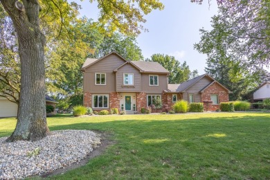 Welcome to this beautifully crafted 4-bedroom, 3.5-bathroom on Dyes Walk Golf Course in Indiana - for sale on GolfHomes.com, golf home, golf lot