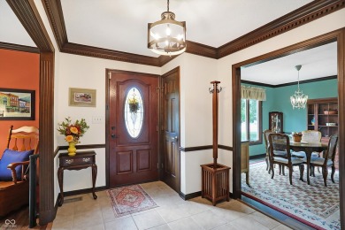 Welcome to this beautifully crafted 4-bedroom, 3.5-bathroom on Dyes Walk Golf Course in Indiana - for sale on GolfHomes.com, golf home, golf lot