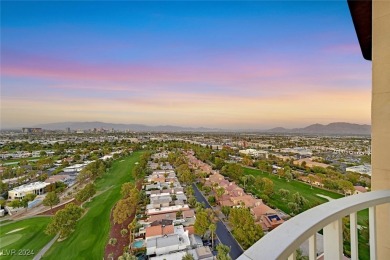 Experience breathtaking views of the Las Vegas Strip and on Las Vegas Country Club in Nevada - for sale on GolfHomes.com, golf home, golf lot