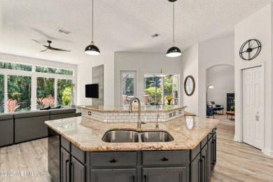 This elegant and inviting 5BR/4BA home is surrounded by lush on Plantation at Ponte Vedra in Florida - for sale on GolfHomes.com, golf home, golf lot