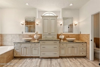 This elegant and inviting 5BR/4BA home is surrounded by lush on Plantation at Ponte Vedra in Florida - for sale on GolfHomes.com, golf home, golf lot