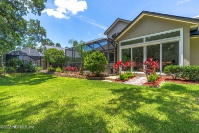 This elegant and inviting 5BR/4BA home is surrounded by lush on Plantation at Ponte Vedra in Florida - for sale on GolfHomes.com, golf home, golf lot