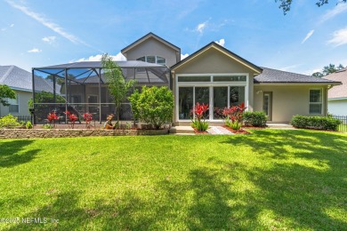 This elegant and inviting 5BR/4BA home is surrounded by lush on Plantation at Ponte Vedra in Florida - for sale on GolfHomes.com, golf home, golf lot