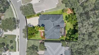 This elegant and inviting 5BR/4BA home is surrounded by lush on Plantation at Ponte Vedra in Florida - for sale on GolfHomes.com, golf home, golf lot