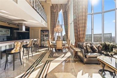 Welcome to the pinnacle of Las Vegas luxury -- a rare two-story on The Wynn Golf Club in Nevada - for sale on GolfHomes.com, golf home, golf lot