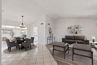 Welcome to your dream home in the vibrant 55+ community of Sun on Deer Valley Golf Course in Arizona - for sale on GolfHomes.com, golf home, golf lot