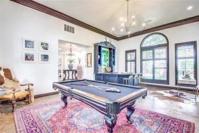Welcome to a refined residence nestled on the prestigious west on Oak Tree National Golf and Country Club in Oklahoma - for sale on GolfHomes.com, golf home, golf lot