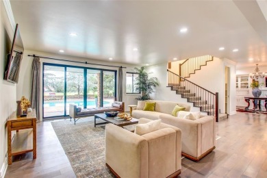 Welcome to a refined residence nestled on the prestigious west on Oak Tree National Golf and Country Club in Oklahoma - for sale on GolfHomes.com, golf home, golf lot