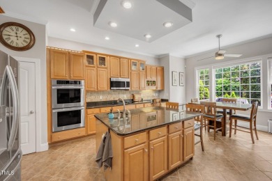 Discover timeless elegance in this immaculately maintained on TPC at Wakefield Plantation in North Carolina - for sale on GolfHomes.com, golf home, golf lot