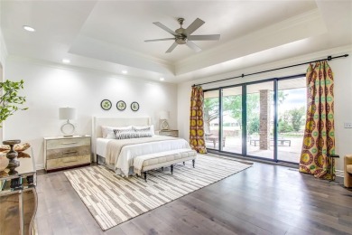 Welcome to a refined residence nestled on the prestigious west on Oak Tree National Golf and Country Club in Oklahoma - for sale on GolfHomes.com, golf home, golf lot