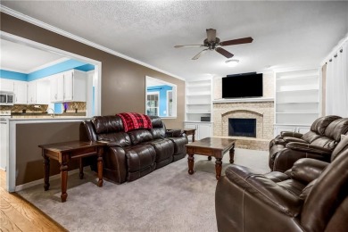 Welcome to this stunning 4-bedroom (1NC), 2.5 bath home sitting on Gardner Golf Course in Kansas - for sale on GolfHomes.com, golf home, golf lot