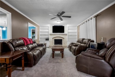 Welcome to this stunning 4-bedroom (1NC), 2.5 bath home sitting on Gardner Golf Course in Kansas - for sale on GolfHomes.com, golf home, golf lot