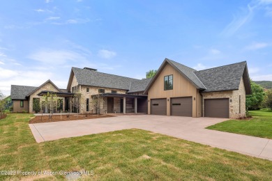 This recently completed 4,329 sqft stunning contemporary home is on Aspen Glen Club in Colorado - for sale on GolfHomes.com, golf home, golf lot