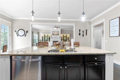 This stunning 5-bedroom, 4-bath home offers style, comfort, and on The Fairways at Laurel Canyon in Georgia - for sale on GolfHomes.com, golf home, golf lot