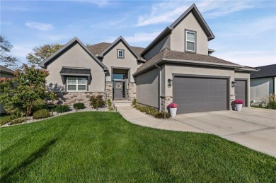 This stunning move-in ready 1.5-story home is nestled near the on Heritage Park Golf Course in Kansas - for sale on GolfHomes.com, golf home, golf lot