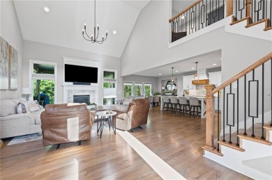 This stunning move-in ready 1.5-story home is nestled near the on Heritage Park Golf Course in Kansas - for sale on GolfHomes.com, golf home, golf lot