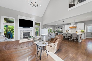 This stunning move-in ready 1.5-story home is nestled near the on Heritage Park Golf Course in Kansas - for sale on GolfHomes.com, golf home, golf lot