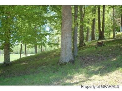 Build your dream house on this beautiful, hilly lot overlooking on Ironwood Golf and Country Club in North Carolina - for sale on GolfHomes.com, golf home, golf lot