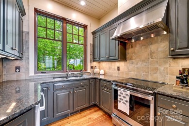 Perched at 4,600' along the ridgeline, this classic rustic home on Balsam Mountain Preserve in North Carolina - for sale on GolfHomes.com, golf home, golf lot