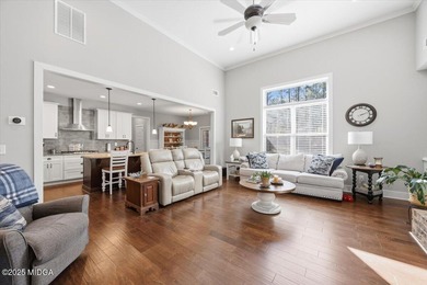 Beautiful Craftsman Home in Gated River Forest Golf Community on The Club River Forest in Georgia - for sale on GolfHomes.com, golf home, golf lot