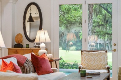 Set among the live oaks with lovely views of the 5th hole of on Kiawah Island Resort - Cougar Point in South Carolina - for sale on GolfHomes.com, golf home, golf lot