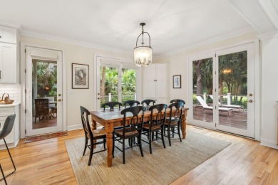 Set among the live oaks with lovely views of the 5th hole of on Kiawah Island Resort - Cougar Point in South Carolina - for sale on GolfHomes.com, golf home, golf lot