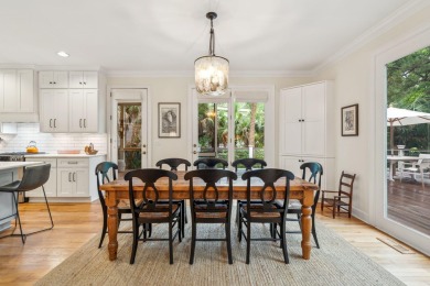Set among the live oaks with lovely views of the 5th hole of on Kiawah Island Resort - Cougar Point in South Carolina - for sale on GolfHomes.com, golf home, golf lot